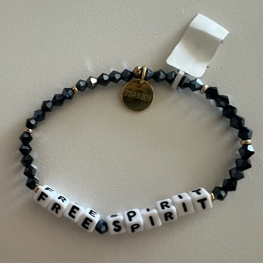 NWT Little Words Project Onyx Free Spirit Friendship Bracelet